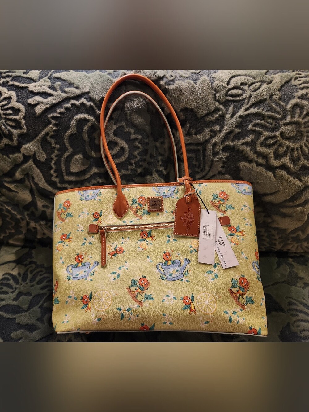 Dooney & Bourke Disney Orange Bird Tote, Flower & Garden Festival 2022 - NWT